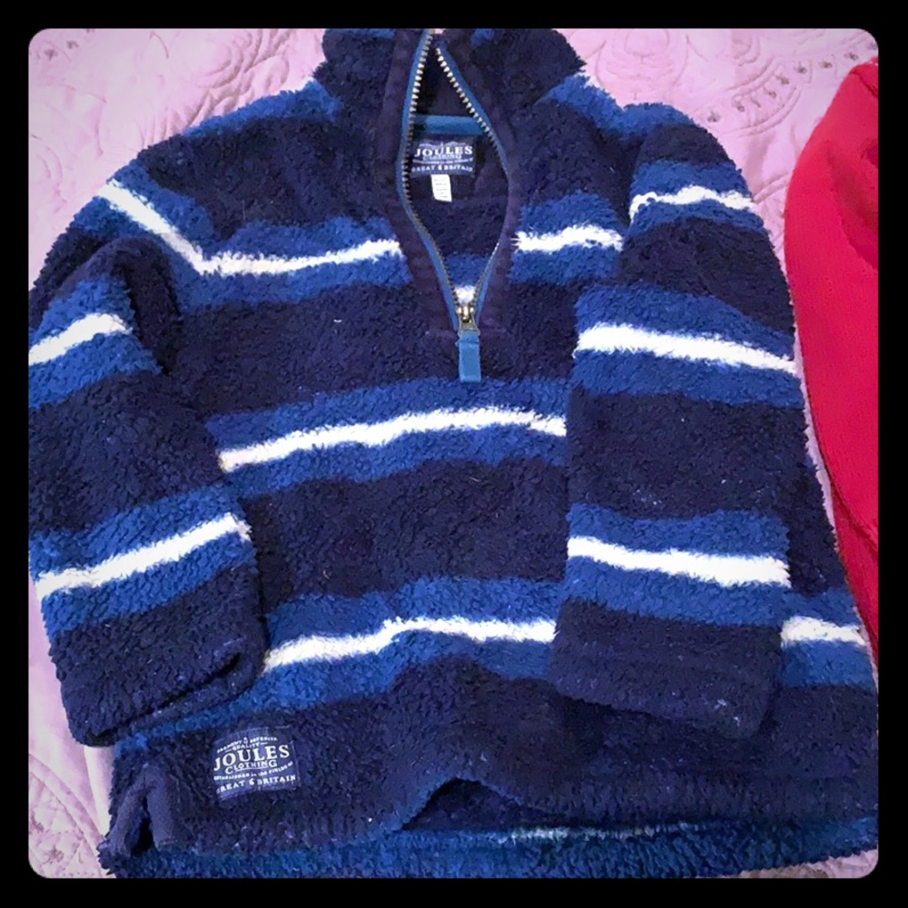 Joules fleece pullover and Place argyle